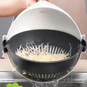 2-in-1-vegetable-cutter-drainer - Shop Online for Accessories, Home Decor and Kitchen Tools - lockandclock