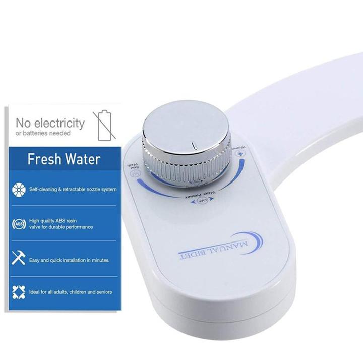 Fresh Water Bidet Toilet Attachment - lockandclock