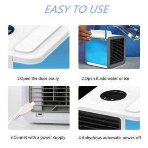 Mini Air USB Portable Conditioner Cooler lockandclock